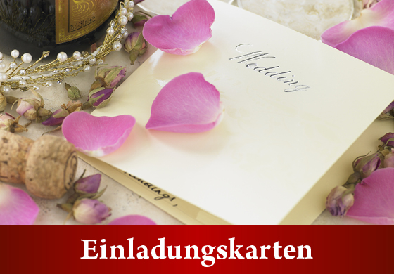 Einladungskarten & Tischkärtchen